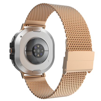 SilkSteel Strap - Galaxy Watch9 / Watch8 / Watch8 Classic - Rose Gold