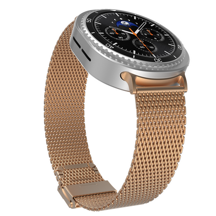 SilkSteel Strap - Galaxy Watch9 / Watch8 / Watch8 Classic - Rose Gold