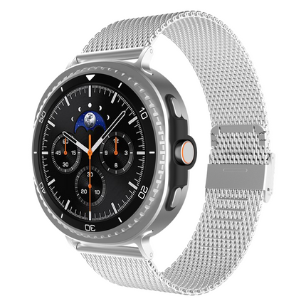 SilkSteel Strap - Galaxy Watch9 / Watch8 / Watch8 Classic - Silver