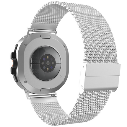 SilkSteel Strap - Galaxy Watch9 / Watch8 / Watch8 Classic - Silver