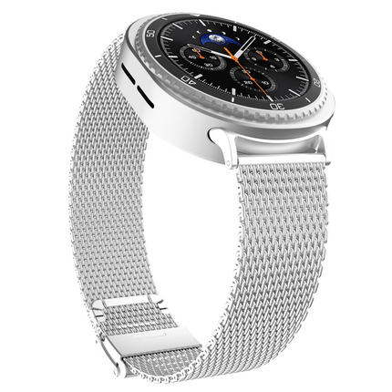 SilkSteel Strap - Galaxy Watch9 / Watch8 / Watch8 Classic - Silver