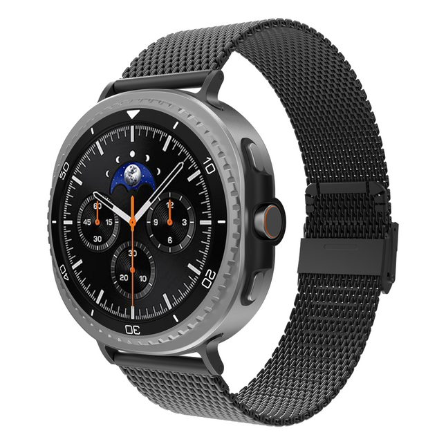SilkSteel Strap - Galaxy Watch9 / Watch8 / Watch8 Classic - Black