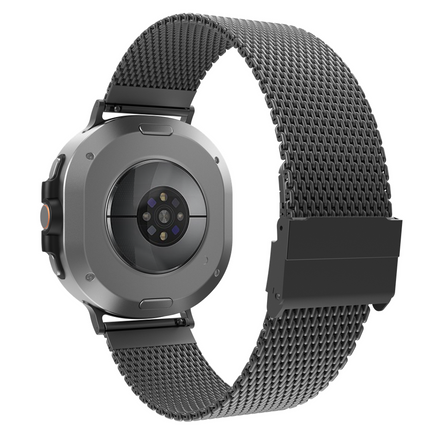 SilkSteel Strap - Galaxy Watch9 / Watch8 / Watch8 Classic - Black