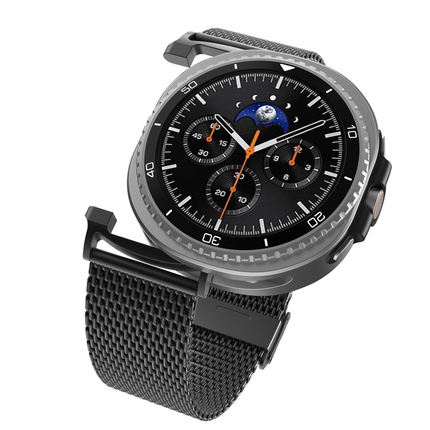 SilkSteel Strap - Galaxy Watch9 / Watch8 / Watch8 Classic - Black