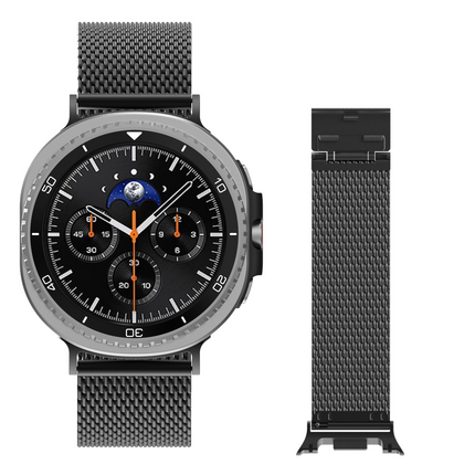 SilkSteel Strap - Galaxy Watch9 / Watch8 / Watch8 Classic - Black