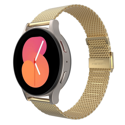SilkSteel Strap - Galaxy Watch 20mm - Gold