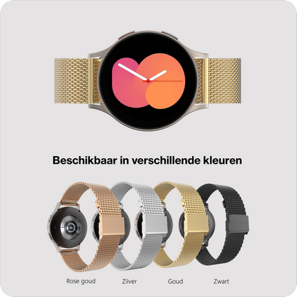 SilkSteel Strap - Galaxy Watch 20mm - Gold