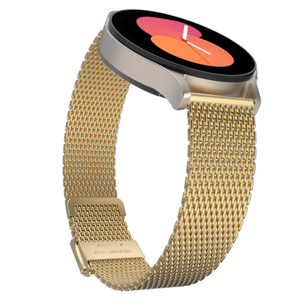 SilkSteel Strap - Galaxy Watch 20mm - Gold
