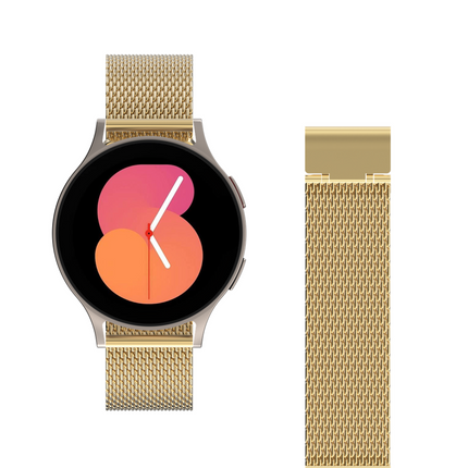 SilkSteel Strap - Galaxy Watch 20mm - Gold