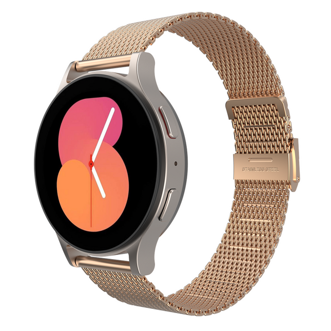 SilkSteel Strap - Galaxy Watch 20mm - Rose Gold
