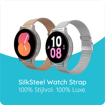 SilkSteel Strap - Galaxy Watch 20mm - Rose Gold
