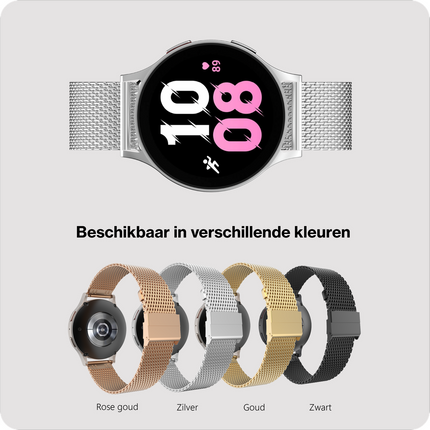 SilkSteel Strap - Galaxy Watch 20mm - Silver