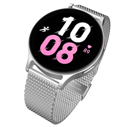 SilkSteel Strap - Galaxy Watch 20mm - Silver