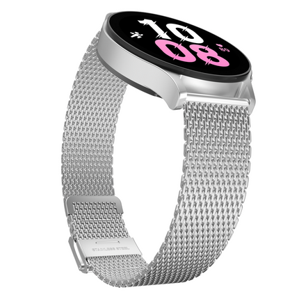 SilkSteel Strap - Galaxy Watch 20mm - Silver