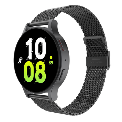 SilkSteel Strap - Galaxy Watch 20mm - Black