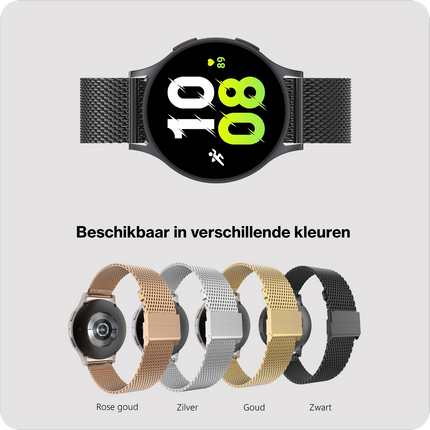 SilkSteel Strap - Galaxy Watch 20mm - Black