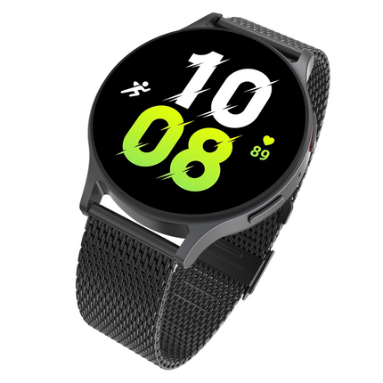 SilkSteel Strap - Galaxy Watch 20mm - Black
