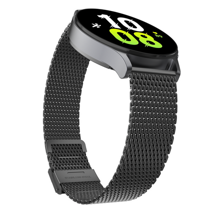 SilkSteel Strap - Galaxy Watch 20mm - Black