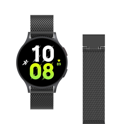 SilkSteel Strap - Galaxy Watch 20mm - Black