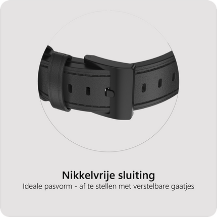 Timeless Leather Strap - Galaxy Watch Ultra2 / Ultra (2024 / 2025) - Black
