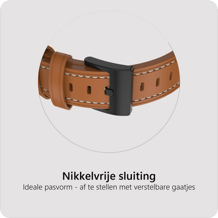 Timeless Leather Strap - Galaxy Watch 20mm - Brown