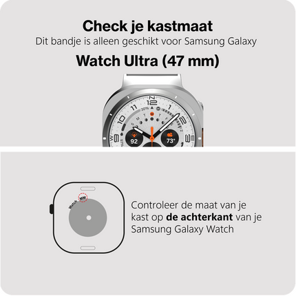 Titan Strap - Galaxy Watch Ultra2 / Ultra (2024 / 2025) - Titanium