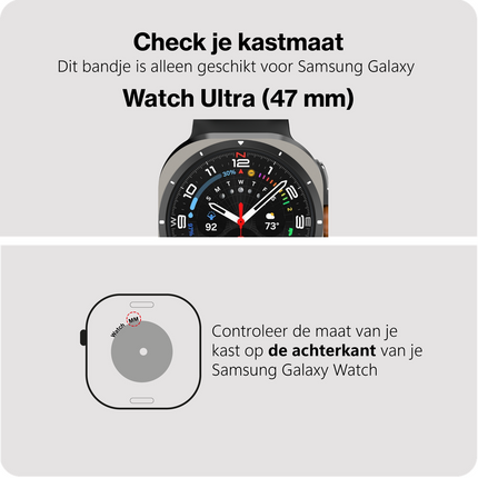 Titan Strap - Galaxy Watch Ultra2 / Ultra (2024 / 2025) - Black