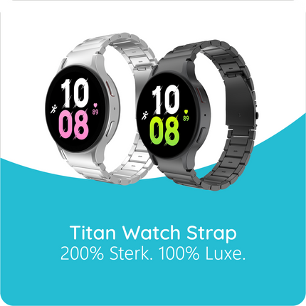 Titan Strap - Galaxy Watch 20mm - Titanium