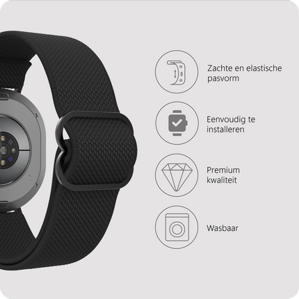 Urban Textura Strap - Galaxy Watch9 / Watch8 / Watch8 Classic - Black