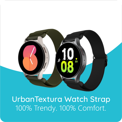 Urban Textura Strap - Galaxy Watch 20mm - Green