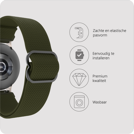 Urban Textura Strap - Galaxy Watch 20mm - Green