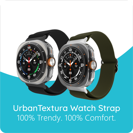 Urban Textura Strap - Galaxy Watch Ultra2 / Ultra (2024 / 2025) - Black