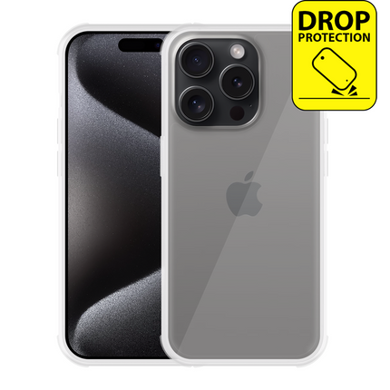 FlexImpact Case - iPhone 15 Pro - TPU Impact Back Cover - Clear