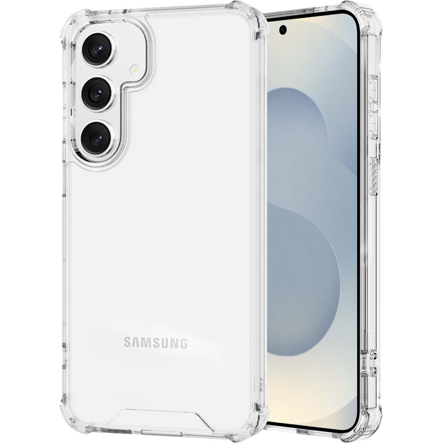 FlexImpact Case - Samsung Galaxy S24 - TPU Impact Back Cover - Clear