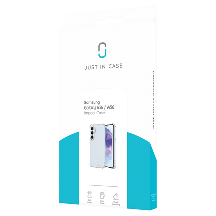 FlexImpact Case - Samsung Galaxy A36 / A56 - TPU Impact Back Cover - Clear