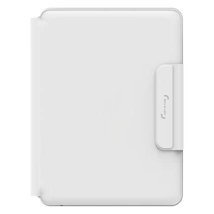 iPad 2025 (11th Gen) / iPad 2022 (10th Gen) - MagAir Floating Magic Keyboard Cover - Magnetic Attachment - Qwerty - White