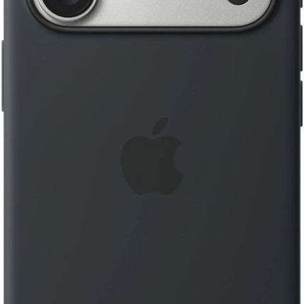 iPhone 17 Pro Black MagSafe Silicone Case MagSafe Hoesje Zwart - Apple - Casebump