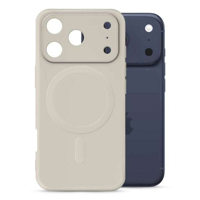 iPhone 17 Pro Max Antique White MagSafe Hoesje MagSafe Hoesje Wit - My Style - Casebump
