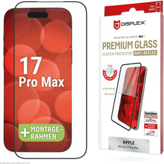iPhone 17 Pro Max Glass Full Cover Screenprotector - Displex - Casebump