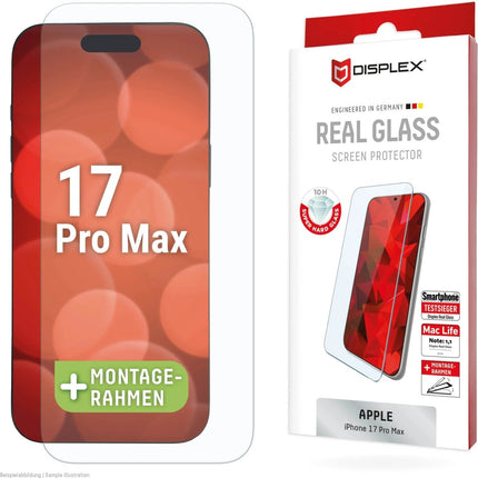 iPhone 17 Pro Max Real Glass Screenprotector - Displex - Casebump