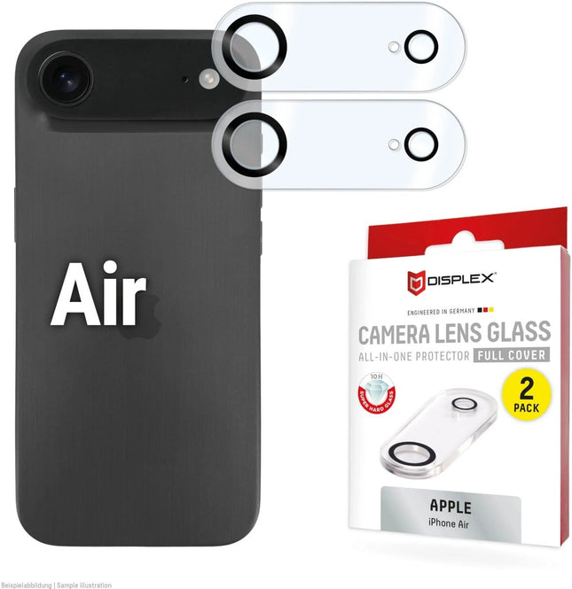 iPhone Air Glass Screenprotector - Displex - Casebump