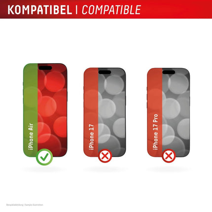 iPhone Air Real Glass Screenprotector - Displex - Casebump