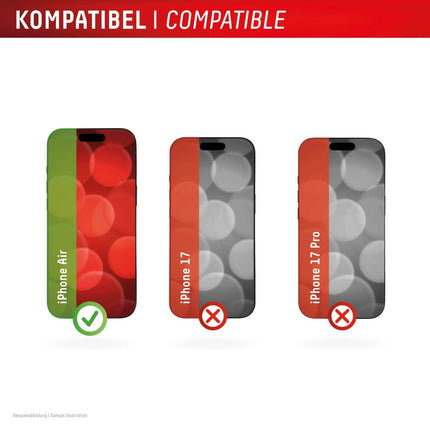 iPhone Air Real Glass Screenprotector - Displex - Casebump