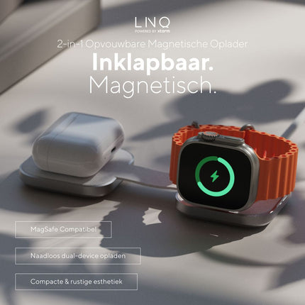 LINQ 2in1 Foldable Wireless Charger - LQTC021