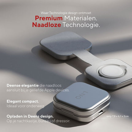 LINQ 2in1 Foldable Wireless Charger - LQTC021
