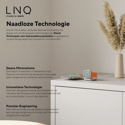 LINQ 2in1 Foldable Wireless Charger - LQTC021