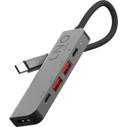 LINQ Connects 5-in-1 Pro Multiport Hub 100W