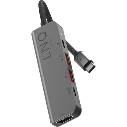 LINQ Connects 5-in-1 Pro Multiport Hub 100W