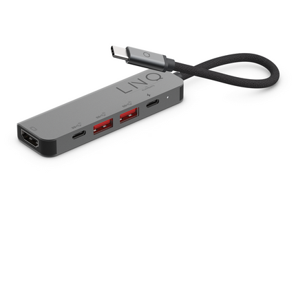 LINQ Connects 5-in-1 Pro Multiport Hub 100W