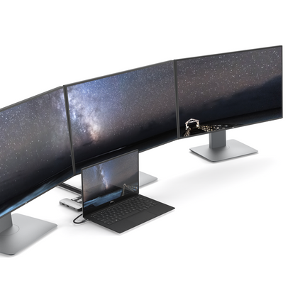 LINQ Connects 7in1 USB-C HDMI Adapter - Triple Display MST